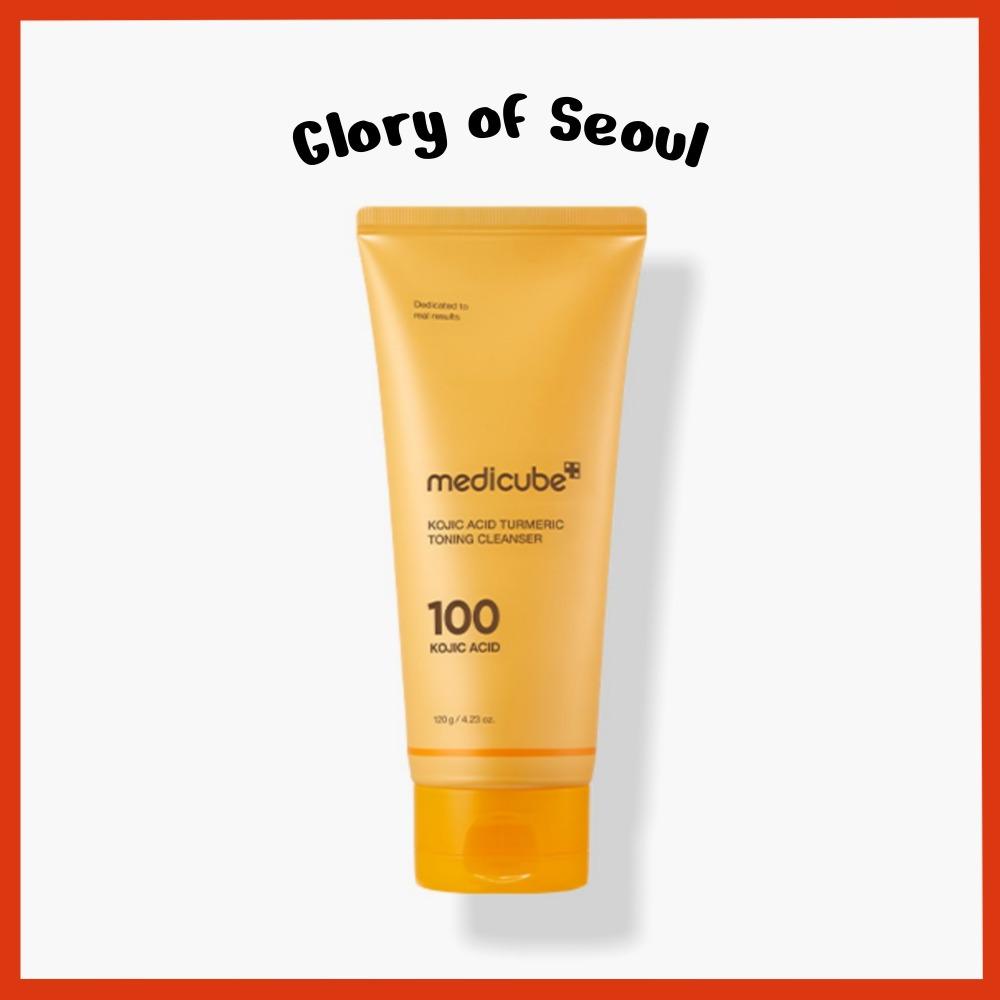 Medicube Kojic Acid Turmeric Toning Cleanser, 120g