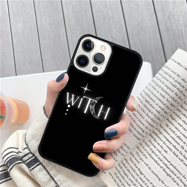 Witchcraft Witch Moon Coque Shell For iPhone 17 Air 15 16 14 13 12 Pro Max 11 Pro Max Plus Phone Case Cover