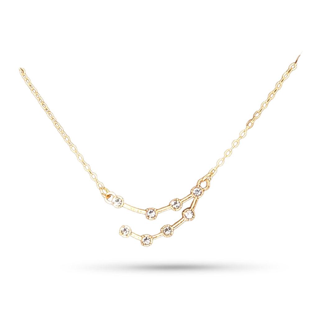 Colar da Amizade DIY com Strass Tema Constelação Ins Pingente Criativo Ajustável para Amante Amigo Presentes de Festival Aniversário