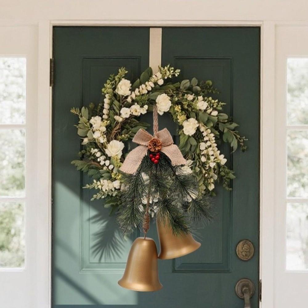 Wall Hanging Christmas Tree Bow Bells Large Bells Decorative Bells  New Year