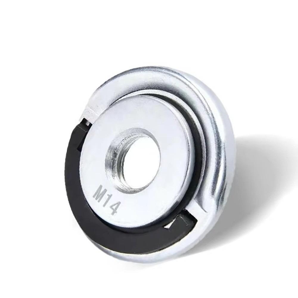 Multifunctional Angle Grinder Locking Plate Portable Tightening Plate Auto-Locking Flange Nut