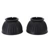 1 Pair Horse Bell Boots Comfortable Rubber Bell Boots Equine Hoof Protector for Riding Training Equestrian Supplies S