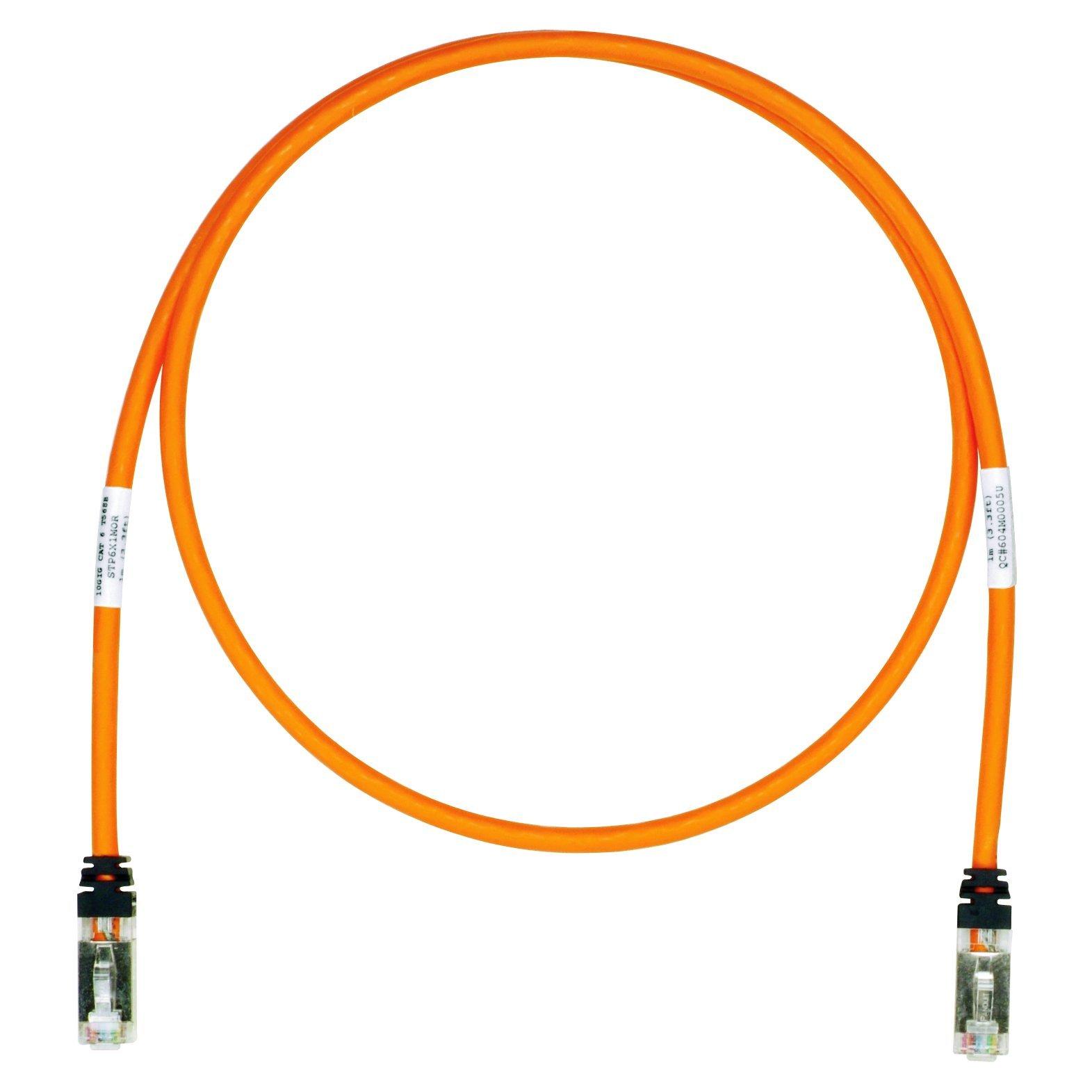 

Panduit Shield LAN Cable Cat6A Professional Specification 20m Orange STP6X20MOR