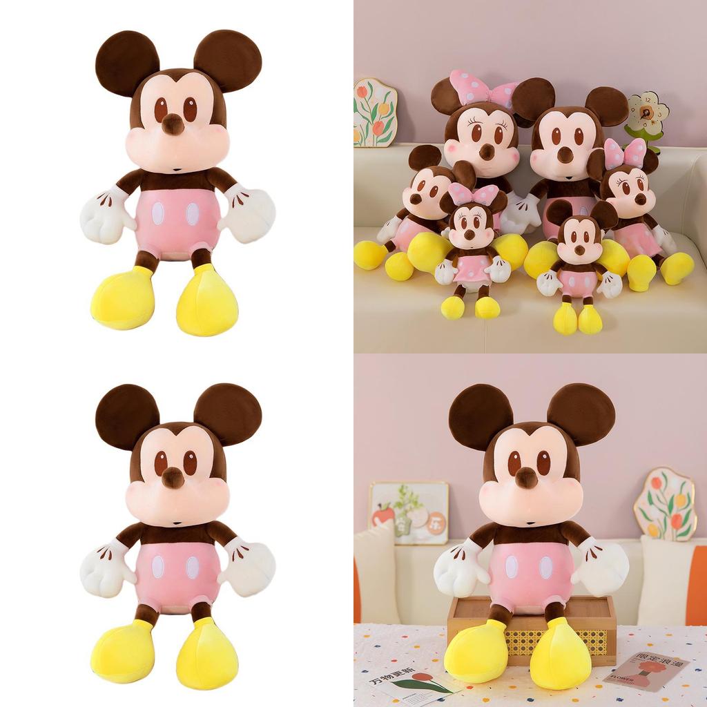 Disney Mickey Mouse Minnie Mouse Plush Stuffed Animal Toy Collectible Gift For Kids Wedding Party Decor