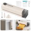 Cordless Mini Vacuum Sealer Digital Display Strong Suction Easy To Use Multi-purpose Heat Sealer Rechargeable Food Bag Sealer