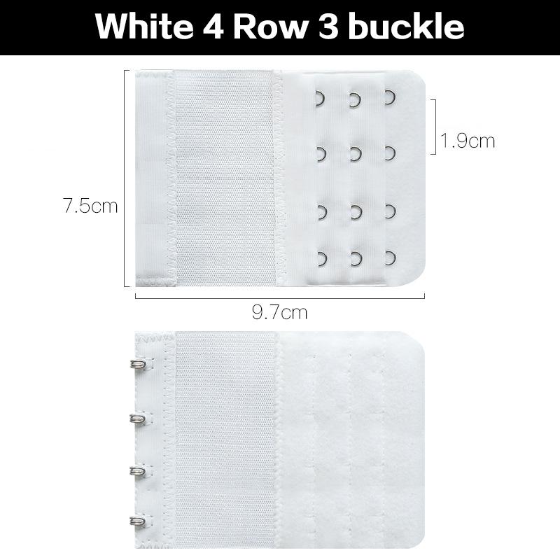 2/3/4 Hook Bra Extender For Women's Elastic Bra Extension Strap Hook Clip Expander Adjustable Belt Buckle Intimates Accessories