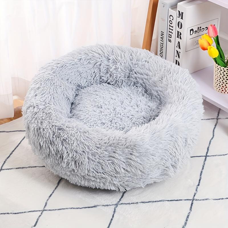 

All Season Soft Cozy Round Pet Bed Calming Sleeping Bed for Cats & Small Dogs