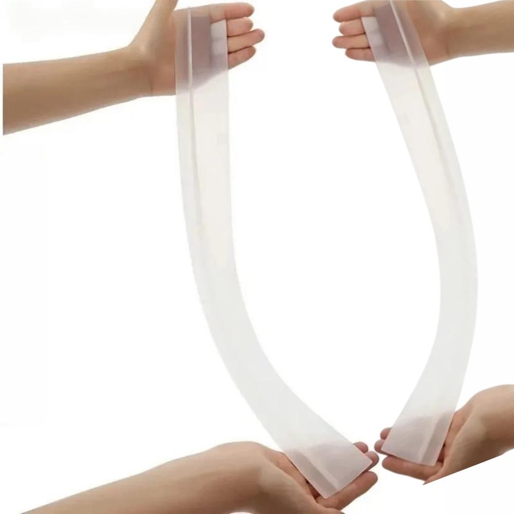 

2Pcs/set 53.5cmX5.5cm Silicone Stove Gap Cover Stovetop Counter Oven Gap Filler Spill Guard Kitchen T-shaped Sealing Strip 53.5cmX5.5cm прозорий