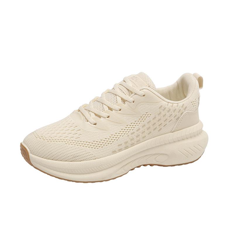 ins Korean version of flying woven shoes spring new student sports shoes breathable fitness running casual street shot K2512