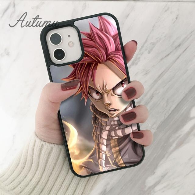 FAIRY TAIL Handyhülle für iPhone 11 12 13 14 Pro Max mini X XR XS SE 2020 5 6S 7 8 Plus Samsung Galaxy S21 S22 Hülle