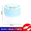 Waterproof USB Rechargeable LED Solar Tent and Camping Light for Outdoor, Emergency, and Night Market Use