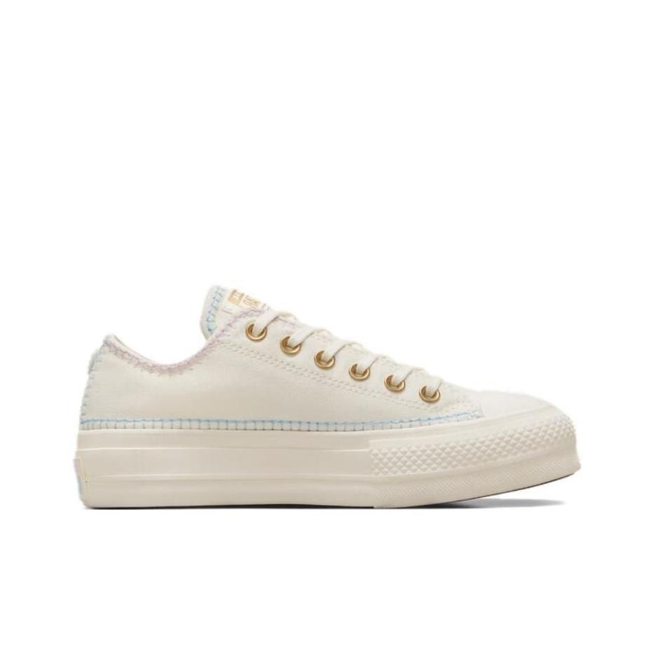 Converse All Star Lift Comfortable Low Top Canvas Shoes Women Sneakers White A08732C