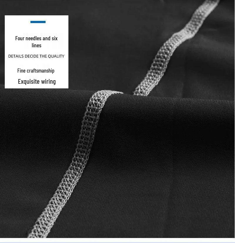 Men's Long Sleeve High Neck Sport Bodysuit - Quick-Dry High Elastic Fitness Training Base Layer Top