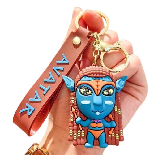 Keychain Avatar The Way Of Water Avatar Keychain The Way Of Water Neytiri Neytiri New Avatar Silicone Keychain Key Holder