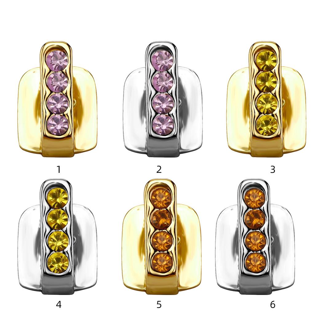 Modne pionowe zęby Grillz Modne pionowe Grillz Unikalna biżuteria na zęby dla osób podążających za modą