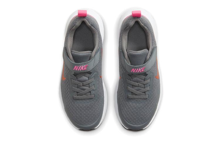 Nike Wearallday Low top Kids' Running Shoes Gray Pink Children Aged 3 7 Years Old CJ3817-006