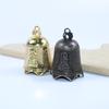 Retro-Friedensglocke aus Bronzelegierung – Anhänger zum Aufhängen im Auto für Glück und selbstgemachten Schmuck