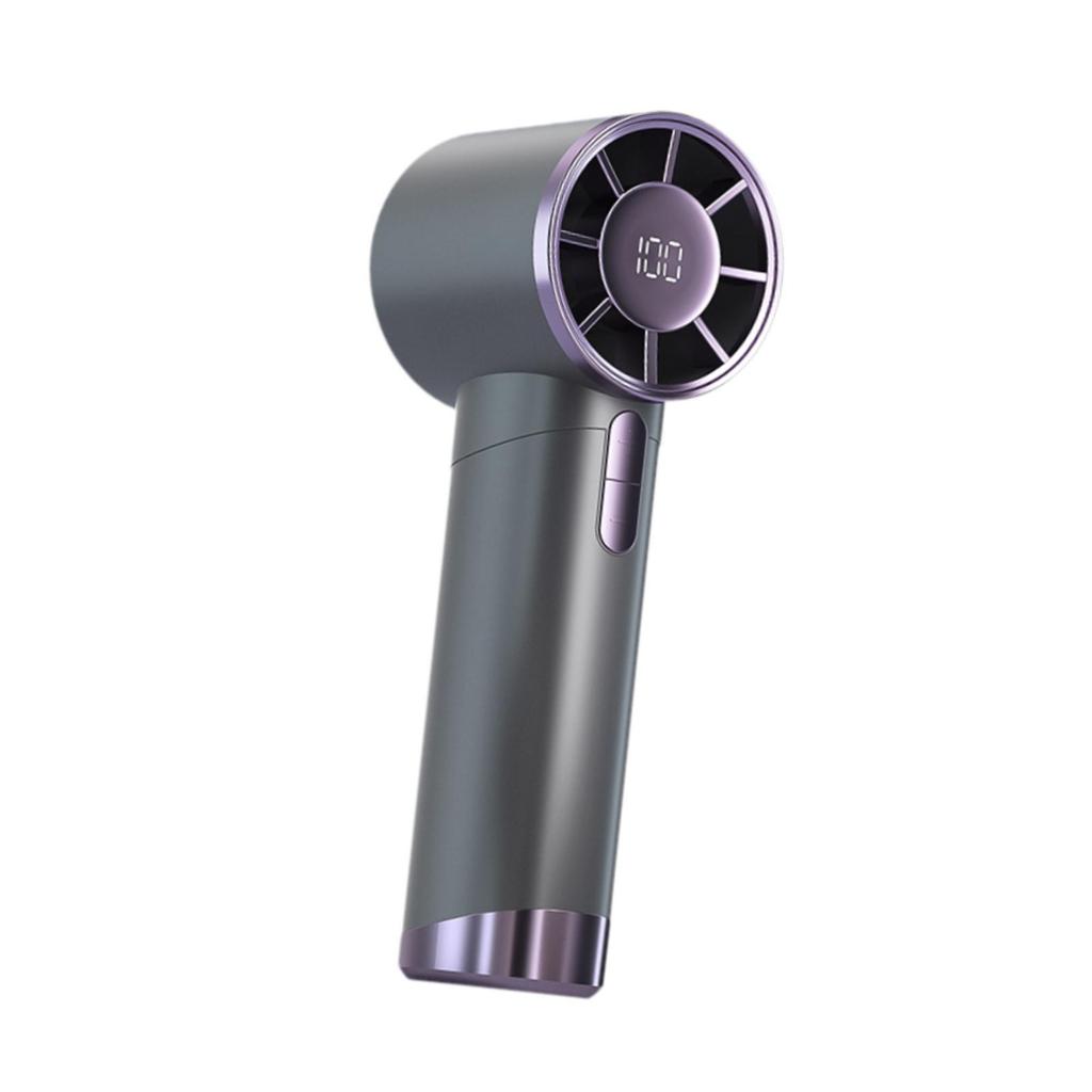 Portable Handheld Fan Camping Fan Type C Rechargeable Hand Held Fan Mini Personal Fan for Desk Fishing Camping Traveling Summer
