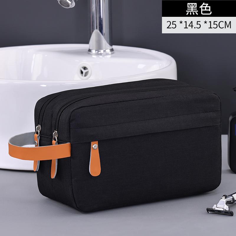 Reis Washbag Ophangbaar Dubbellaags Heren Cosmetische Tas Waterdichte Make-up Pouch Scheertas Voor Zakenreis Toiletartikelen Tas