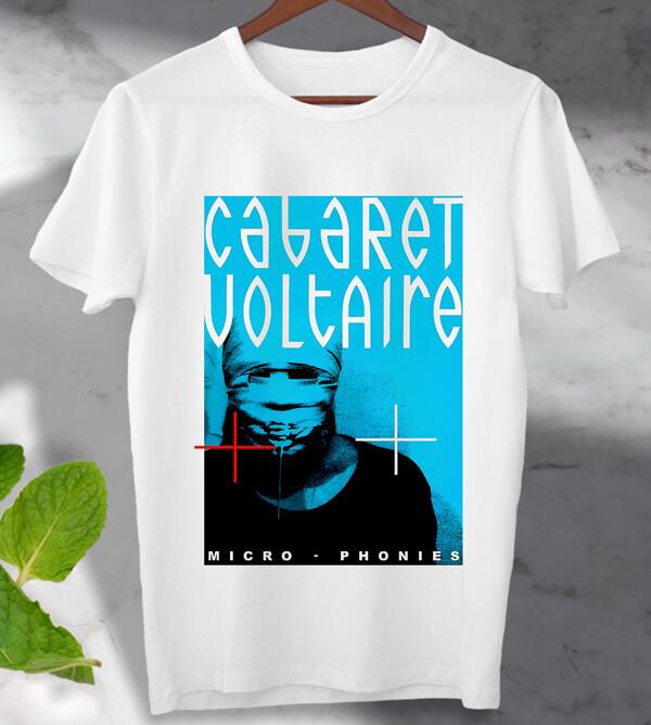 

Футболка Cabaret Voltaire Micro Phonies Рок Унисекс Мужская Женская Топ XL