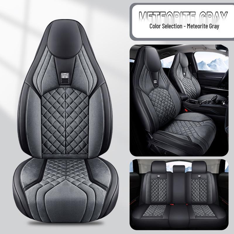 3D Rameses Sports Car Seat Cover - All-Season Comfort for 5 Seats, Fits Most New Energy Vehicles