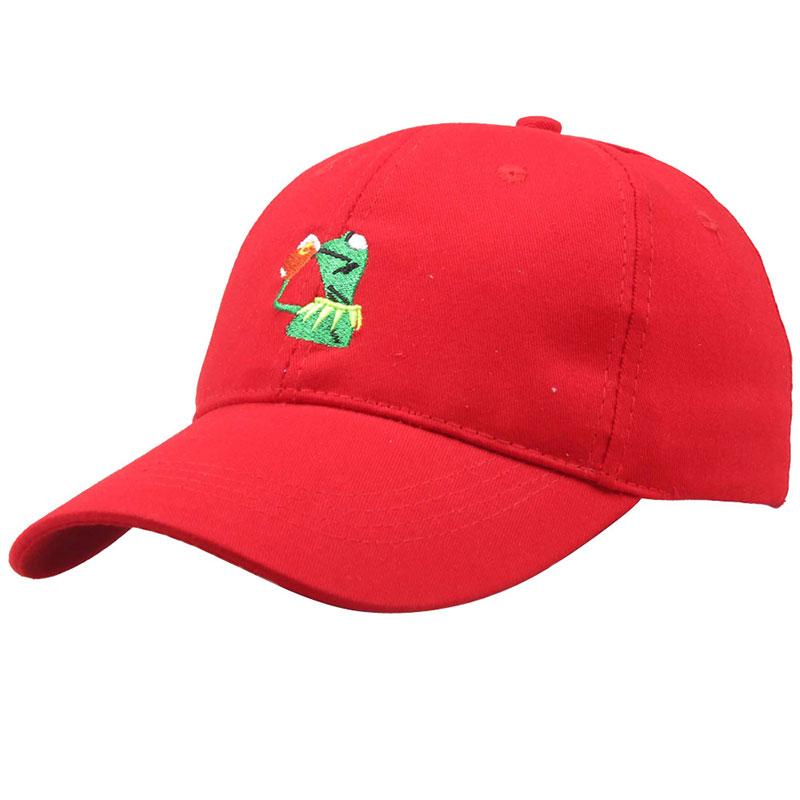 Frog Curved Eave Baseball Cap Curry James Hip-hop Hat Basketball Cap