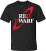 Cool Red Dwarf Logo Nostalgia Geek Men's T-Shirt Retro 90's Sitcom Red Dwarf T-Shirt