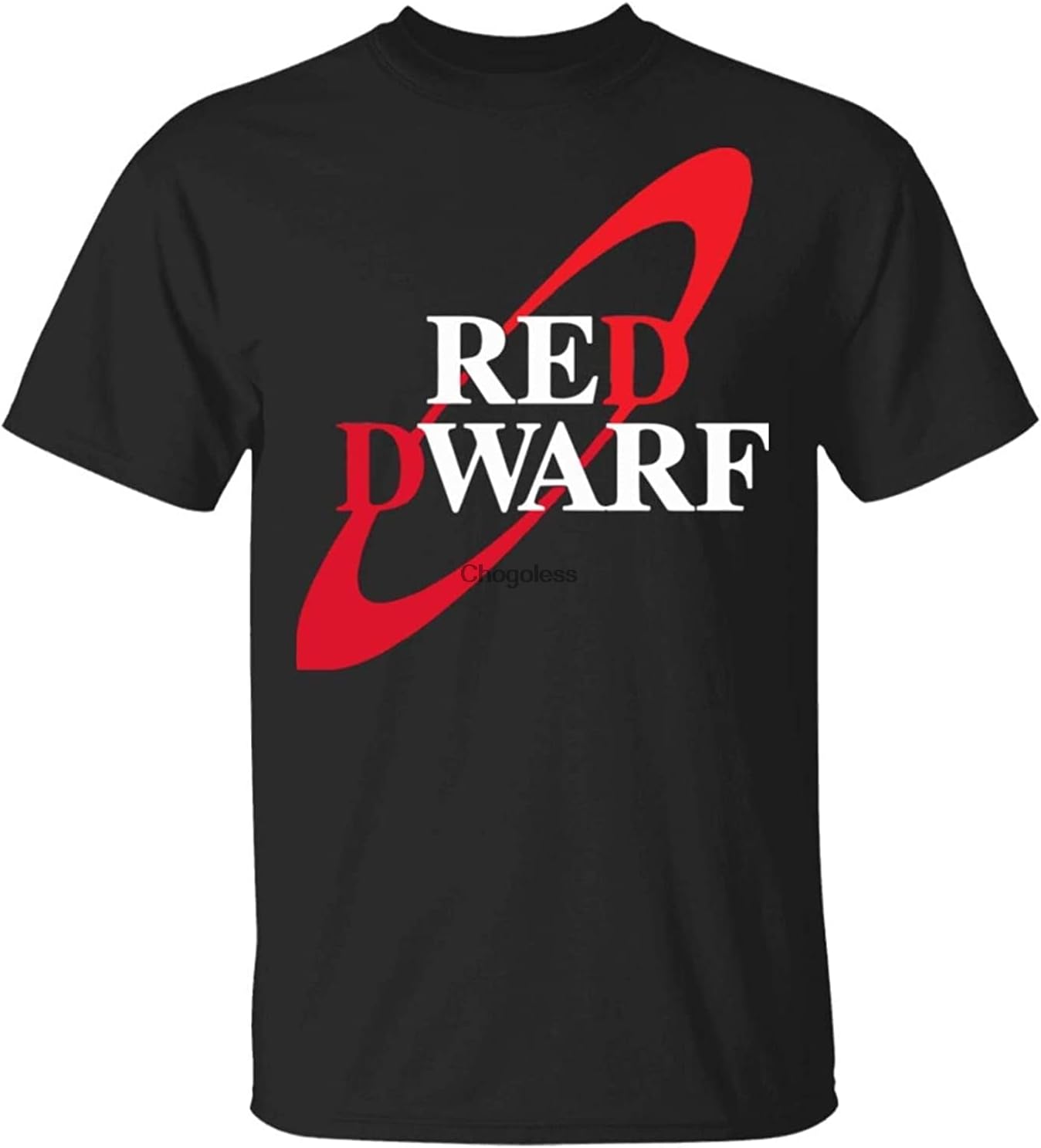 Cool Red Dwarf Logo Nostalgia Geek Men s T-Shirt Retro 90 s Sitcom Red Dwarf T-Shirt XXL чёрный