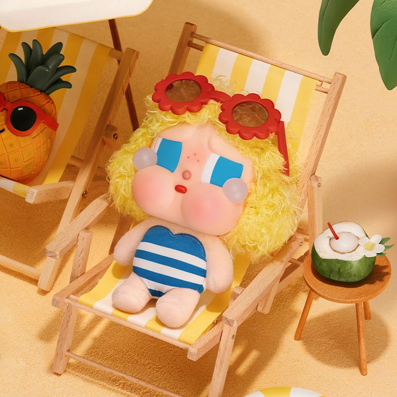 POP MART CRYBABY Vacation Mode On Series-Vinyl Plush Pendant Blind Box