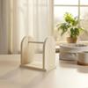 Yarn Spool Rack Knotsnag-resistantFree Wooden Yarn Holder Crafting Supply Sturdy Wood Even Rotation for Crocheters