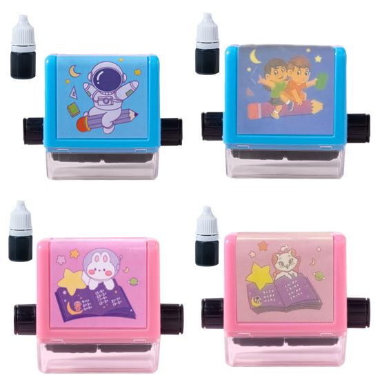 Math Roller Stamp Addition Subtraction Multiplication Division Randomized Generator Math Practice Tool for Kids Homework Classroom Use