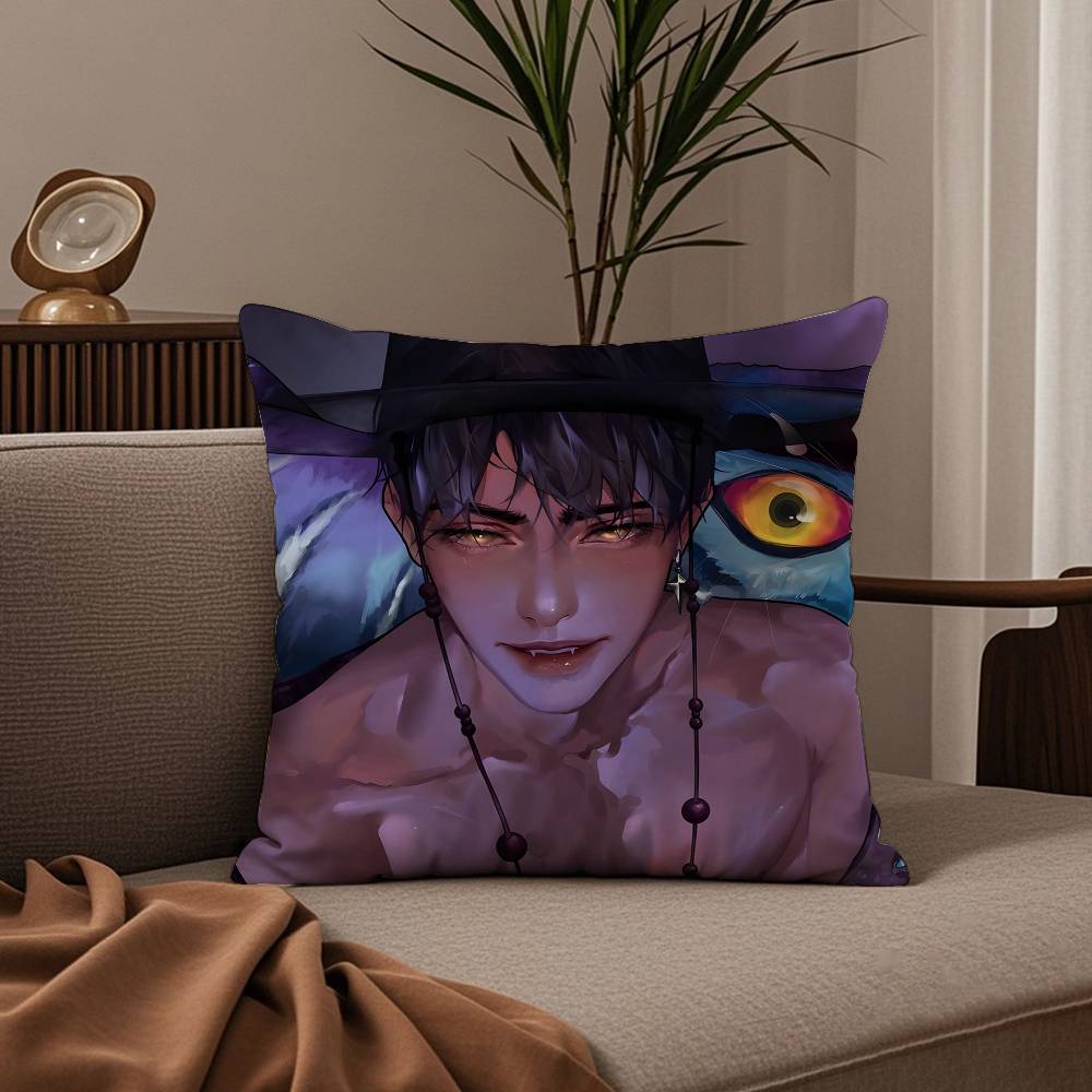 Korean Saja B-Boys KPOP Pillow Case Good Print Pillowcase Living Room Sofa Cushion Cover Bedroom Room Decor