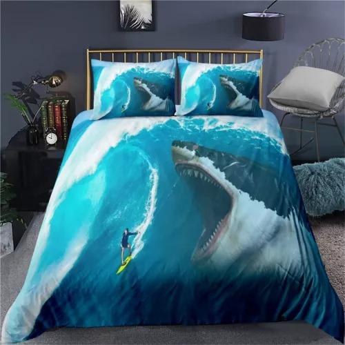Comforter Surfing Bedding Decoration Gift First Choice Suitable For Children Boys Girls And Adults Soft Warm And Breathable