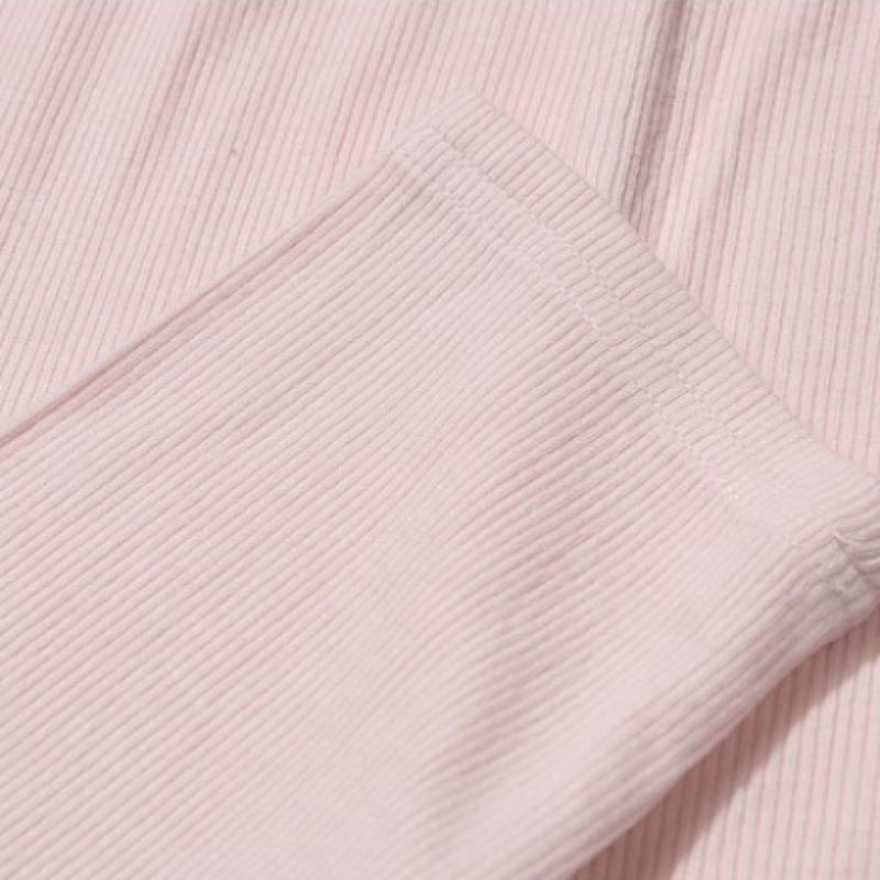 [Moda Carina] Moda Carina Soft Ribbed 7 Part Leggings Lpk