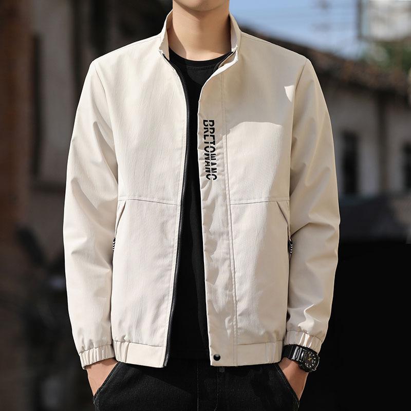 Stand-up Collar Spring Wear New Men's Korean Version of Casual Youth Versatile Outdoor Jacket