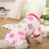 Neue Herbst- und Winter-Haustierkleidung Hund Vierbeiniger Mantel Dick gefütterter Fleece-Mantel