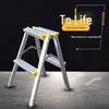 Double-Sided Aluminum Folding Ladder