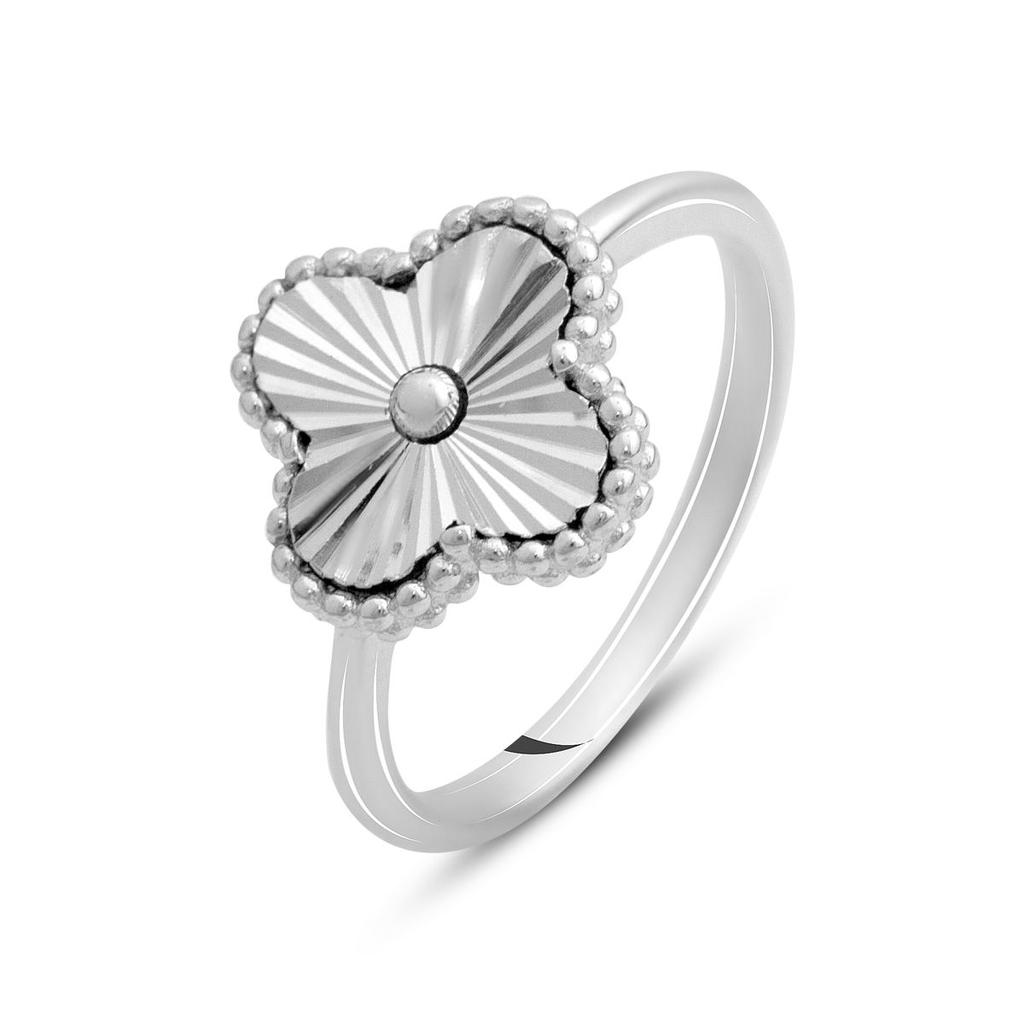 Серебряное кольцо с без камней, вес изделия 3,4 гр (2143529)