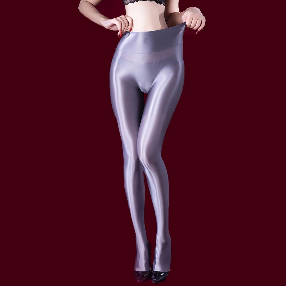 Sexy 8D Oil Shiny Glossy Pantyhose Women'S Leggings High Elastic Dance Wear Tights Shaping Seamless Woman Pantyhose Stocking
