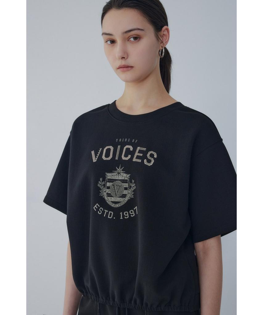 Bobeu Embroidered Two-Way T-Shirt_Black 7156240008