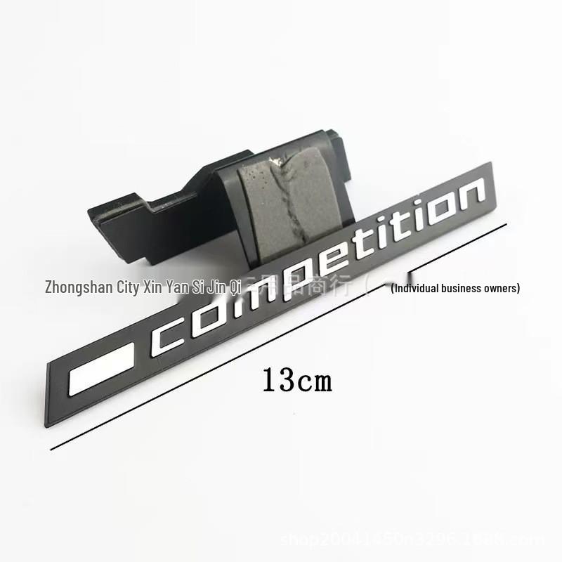 Compatible with BMW X1/MX3/MX4/MX5/MX6/M1/M3/M5/M4/M6 Competition Thunder Edition Car Emblem.