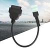 6 Pin - 16 Pin Adaptör Kablosu OBD2 Motor Arıza Teşhis ve Dedektörü Motosikletler için Uygun