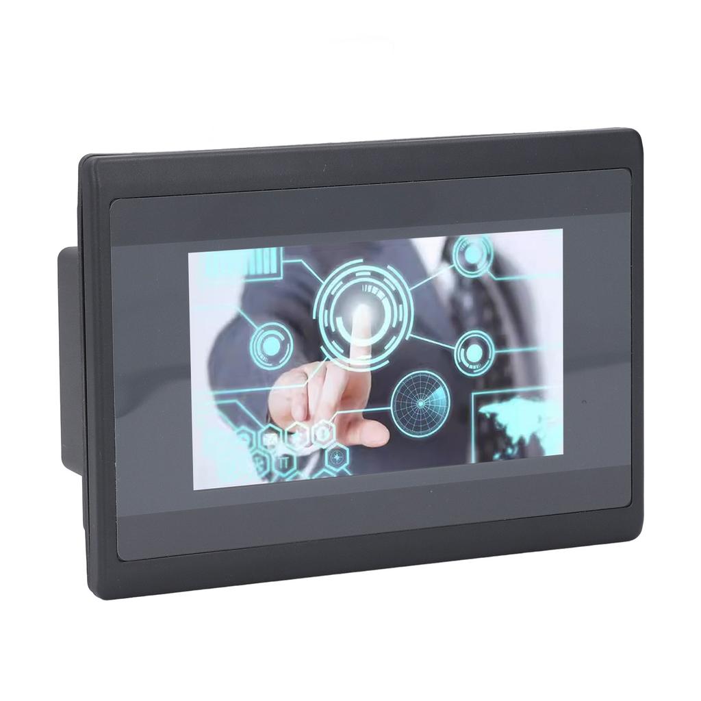 PLC Touch Screen 4.3 Inch HMI 600MHz ARM9 CPU 8MB DDR2 Memory Relay Output 12 In 10 Out PLC Touch
