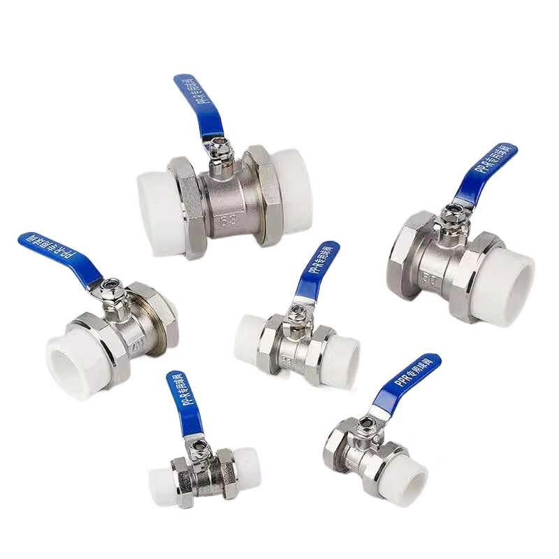 PPR Double Union Ball Valve