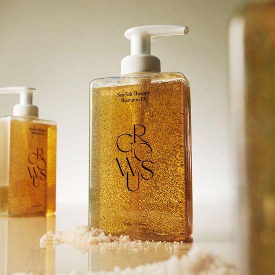 GROWUS Sea Salt Therapy Shampoo EX 500g Promotion (+ 50g shampoo free)