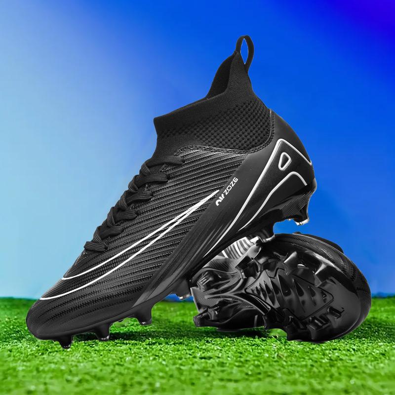Men Professional Football Field Boots TF/FG Original Soccer Shoes Society High Quality Cleats Studded Football Shoes Comfortable