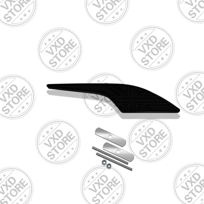 

3D UK British Flag Grille Emblem METAL Rear Trunk Car Badge sticker For Abarth Land Rover Jaguar Skoda seat MINI Copper Fiat