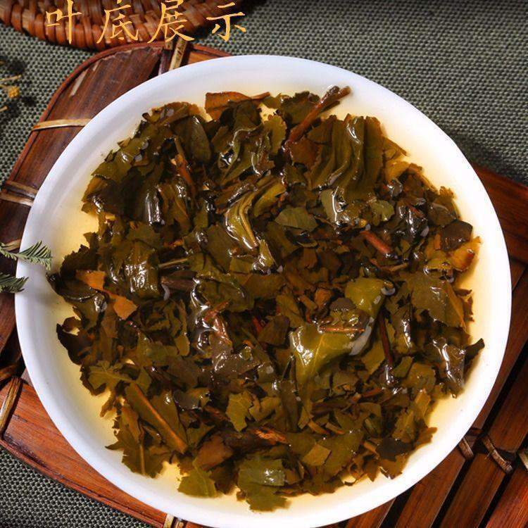 Anhua Baishaxi Koyu Çay, Altın Çiçek ile Koyu Çay Fu Cha Fu Tuğla 300g HEI CHA