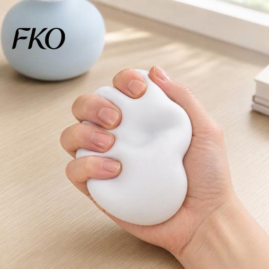 Portable Stress Reliever Relief Crunchy Soap Toy, Bead-Filled Squeeze Fidget Non Adult Toy Rebound Shapeable Shaped Sensory Gift for