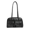 Tote Bag Large Capacity Bag Women'S Shoulder Underarm Bag Oil Wax Leather Bag Double Bag Casual Handbag Bag